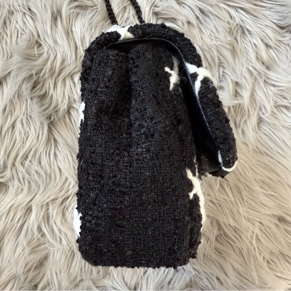 TORY BURCH Willa Tweed Mini Top Handle Bag NWT - Picture 6 of 15